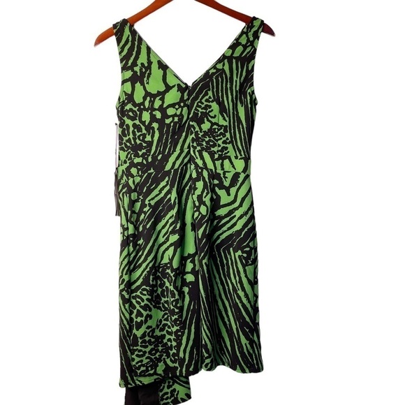 GABRIELLE UNION and New York & Company Sleeveless Draped Neck Dress Size Small - Picture 11 of 16